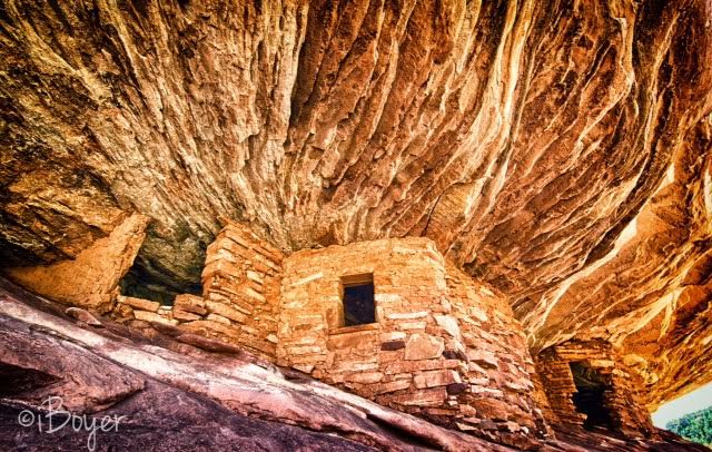 Mule Canyon and House on Fire ruins, Utah cliff dwellings, Bears Ears National Monument