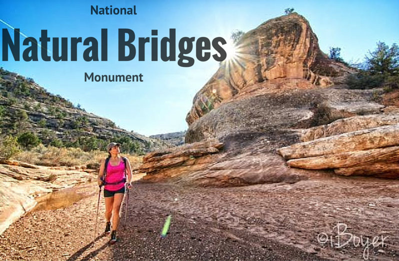 Natural Bridges National Monument, Utah. Loop Trail Natural Bridges