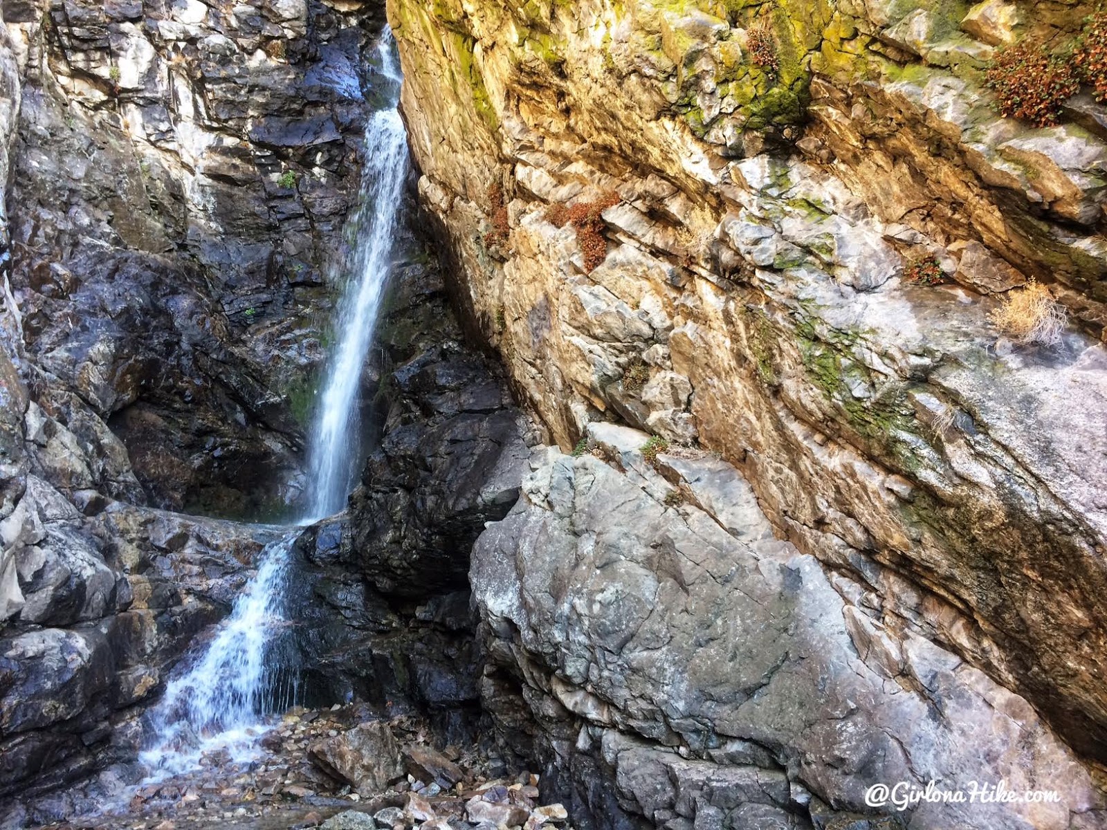 Hiking to Rocky Mouth Falls