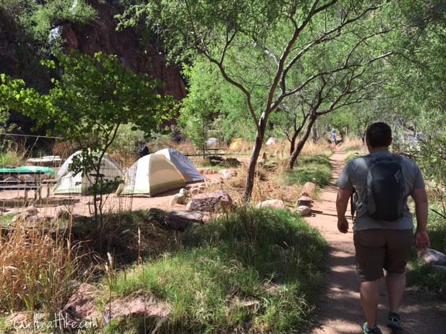 Backpacking the Bright Angel Trail, Grand Canyon National Park
