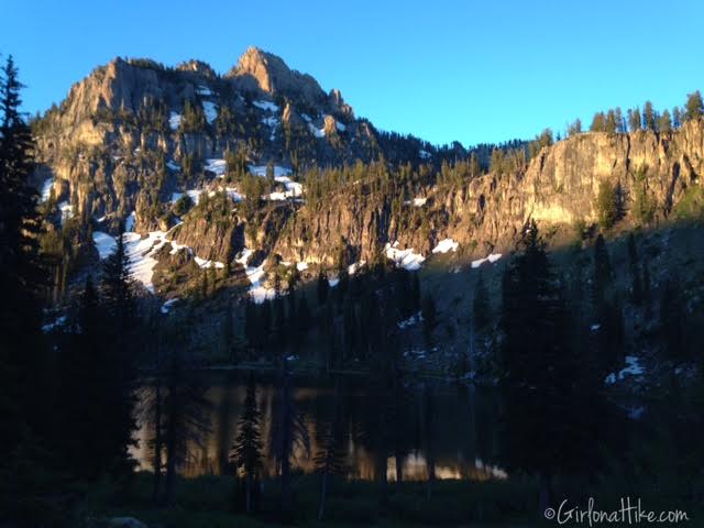 Backpacking to White Pine Lake, Logan Canyon, Utah
