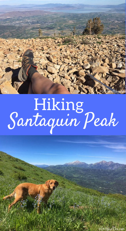 Hiking to Santaquin Peak, Wasatch Peak Baggers