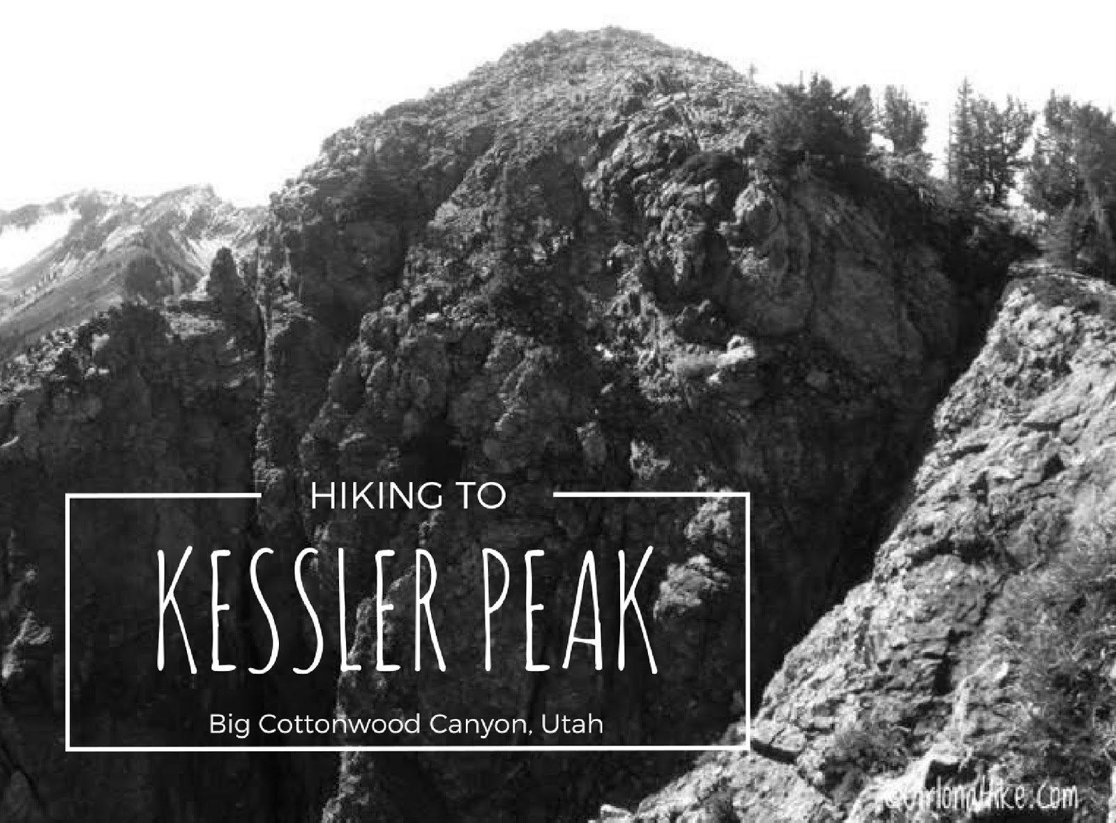 Hiking Kessler Peak, Big Cottonwood Canyon, Utah