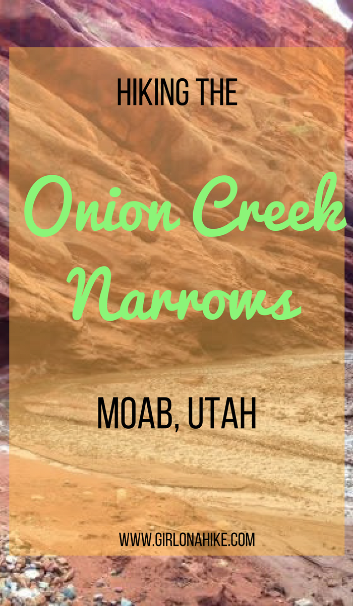 Hiking the Onion Creek Narrows, Moab