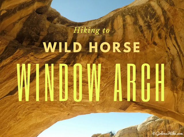 Hiking to Wild Horse Window Arch, San Rafael Swell