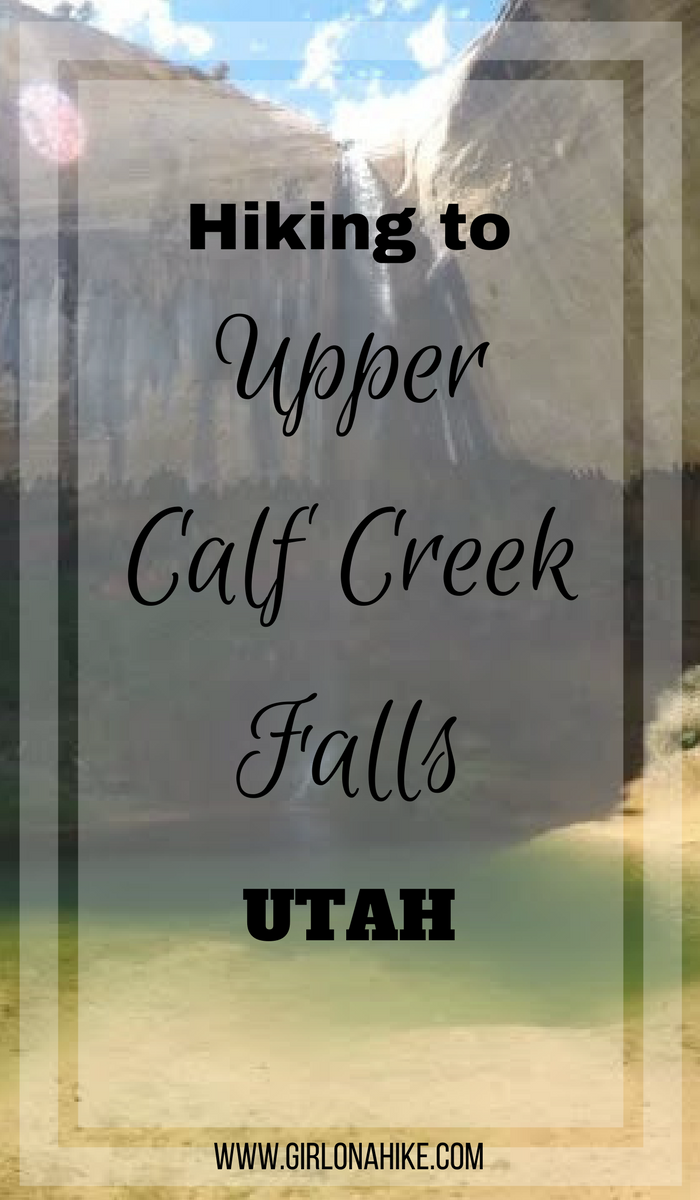 Hiking to Upper Calf Creek Falls, Escalante, Utah