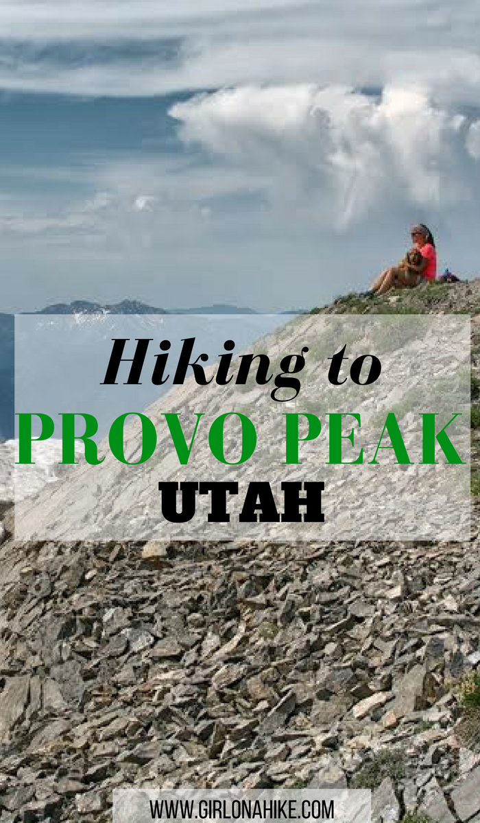 Hiking to Provo Peak