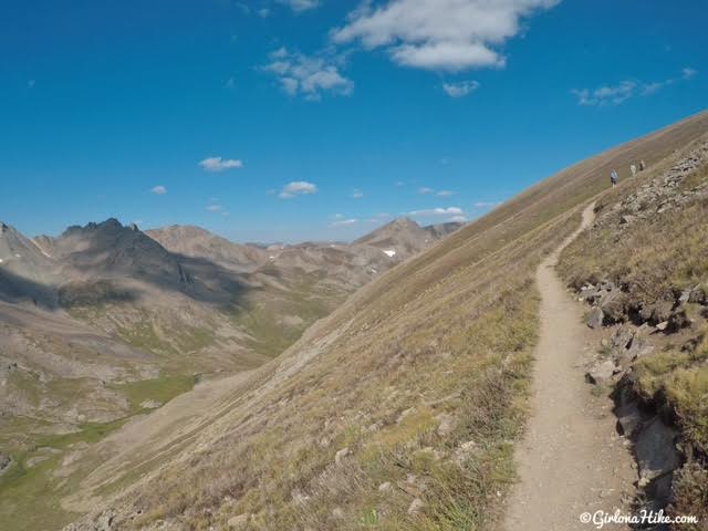 Hiking to Handies Peak, Colorado
