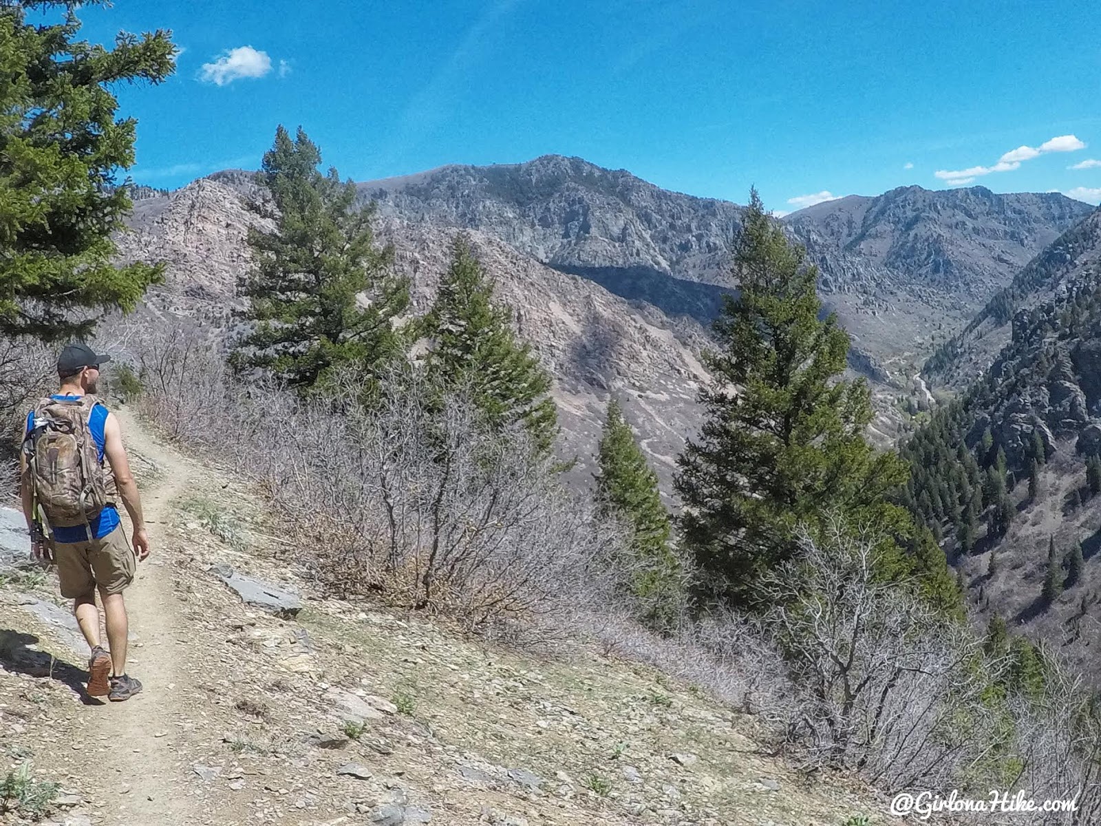 Hiking the Indian Trail in Ogden