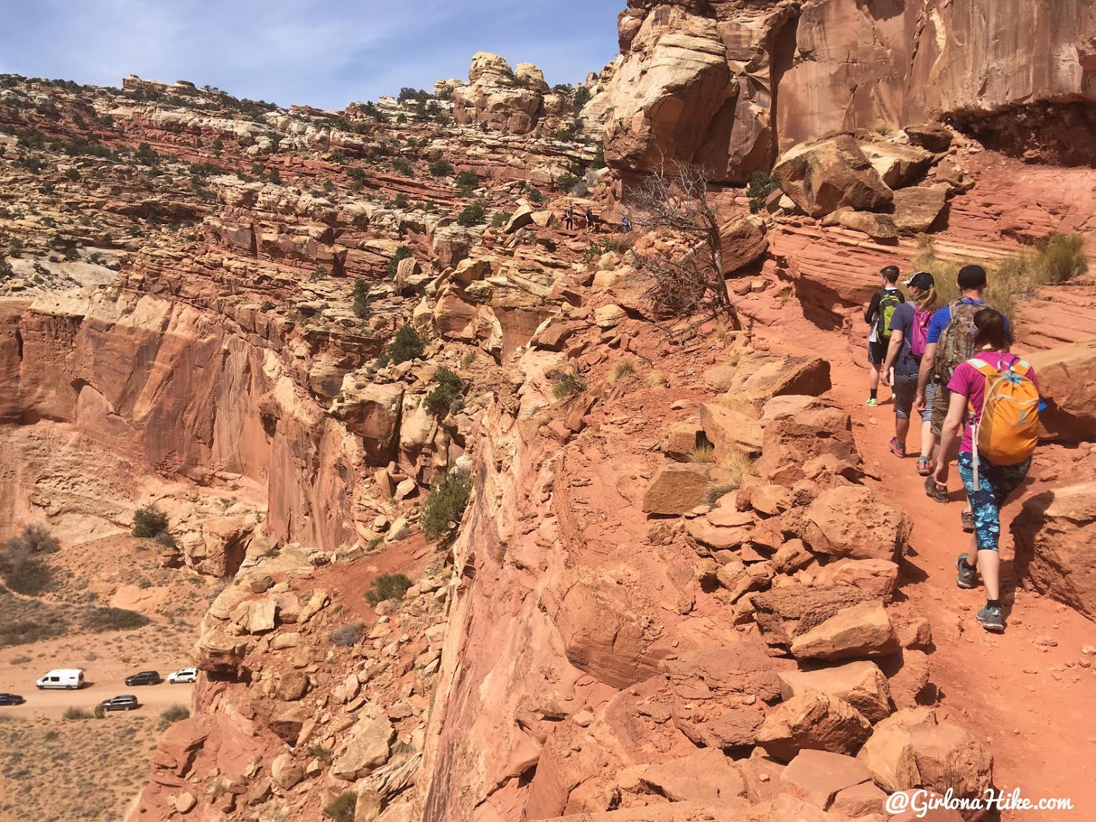 Hiking to Cassidy Arch & the Frying Pan Trail, Capitol Reef National Park