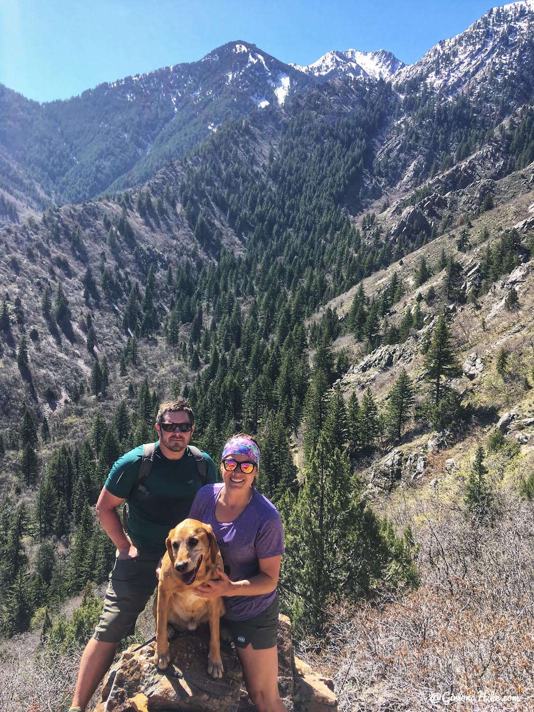 Hiking the Indian Trail in Ogden