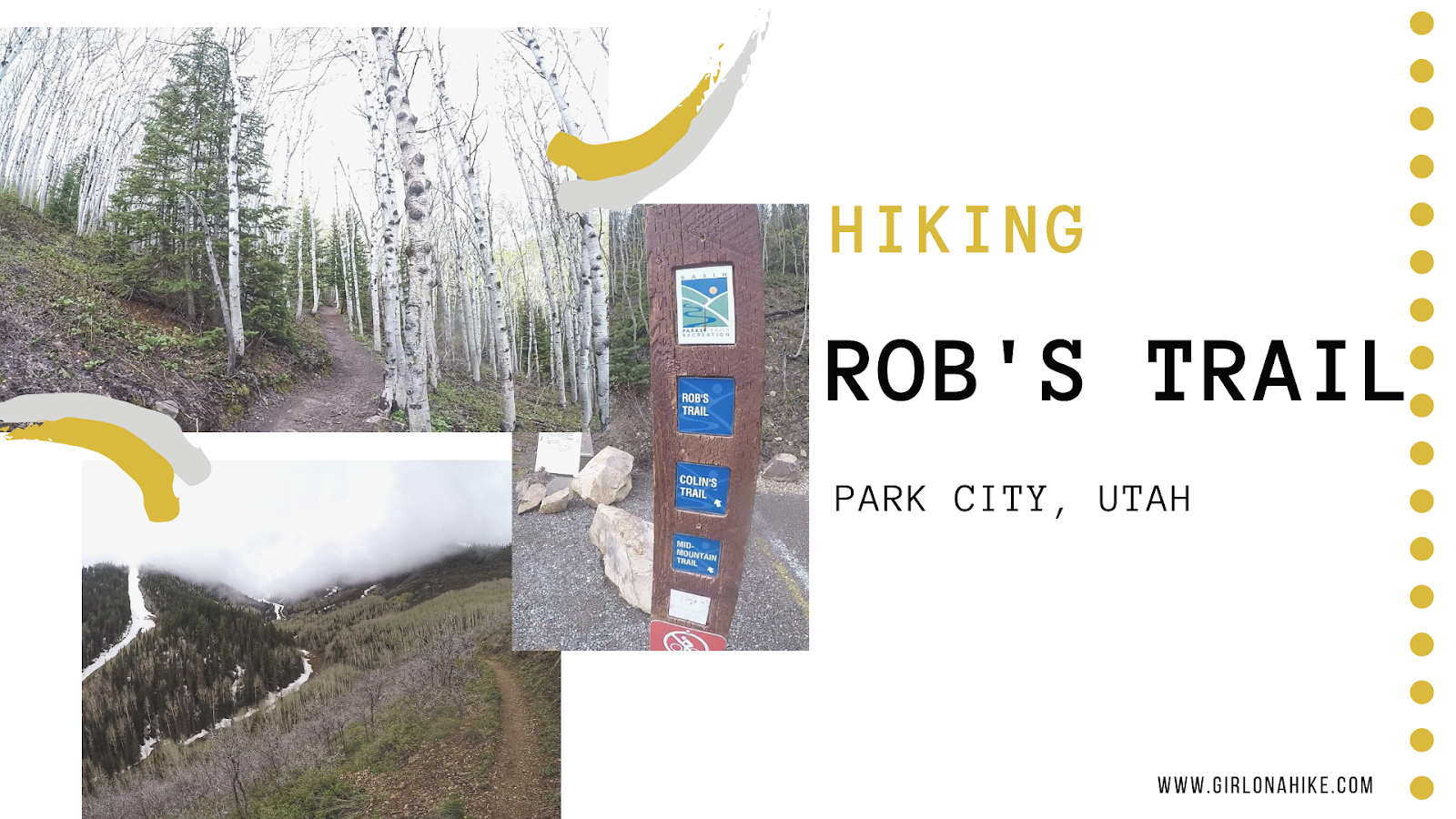 Hiking Rob's Trail, Hiking in Park City, Utah, Hiking in Utah with Dogs