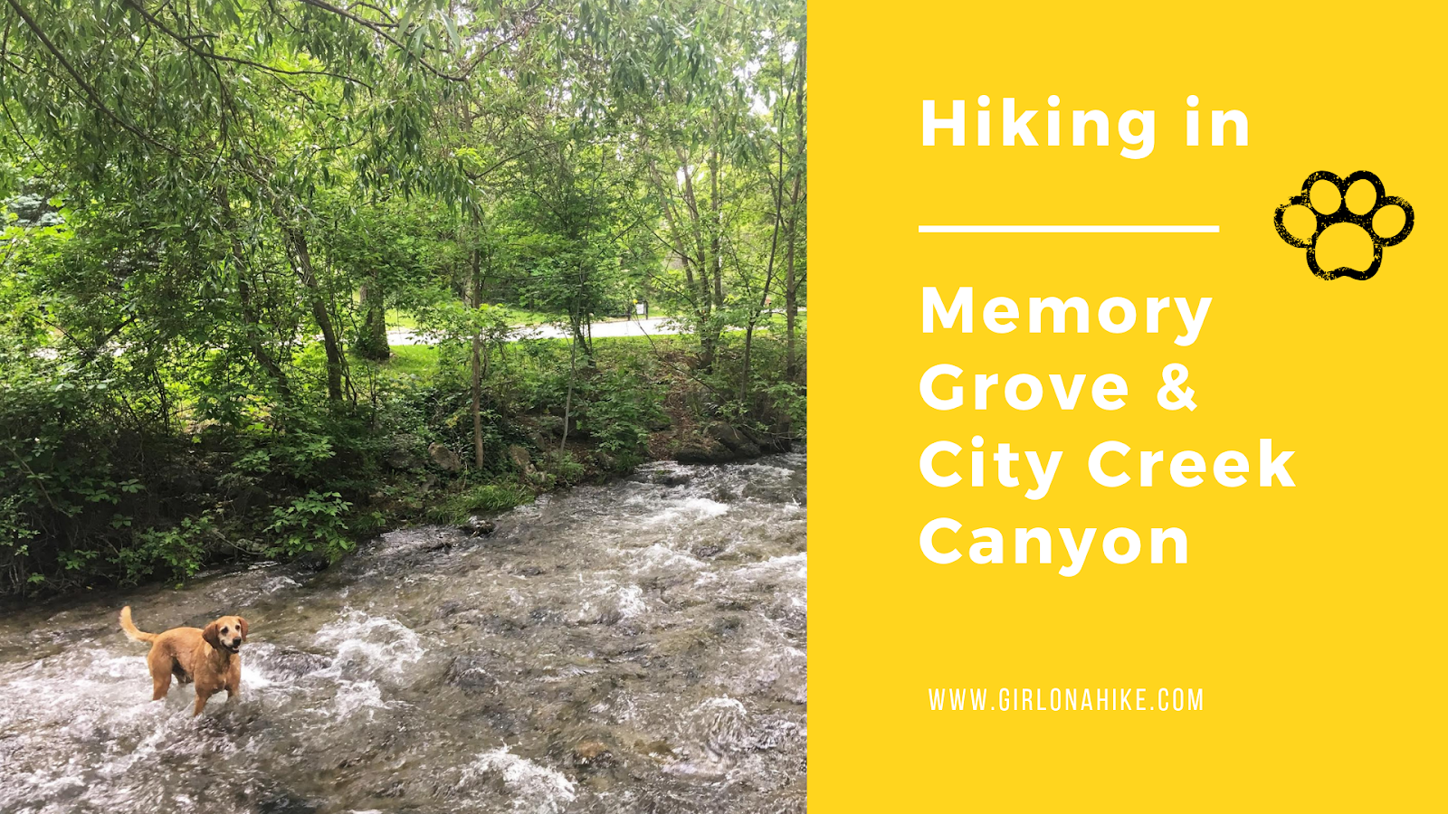 Hiking in Memory Grove Park & City Creek Canyon
