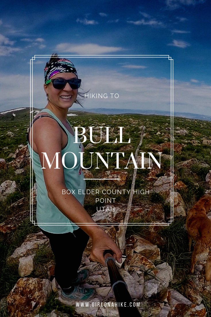 Hiking to Bull Mountain via Bull Flat, Box Elder County High Point