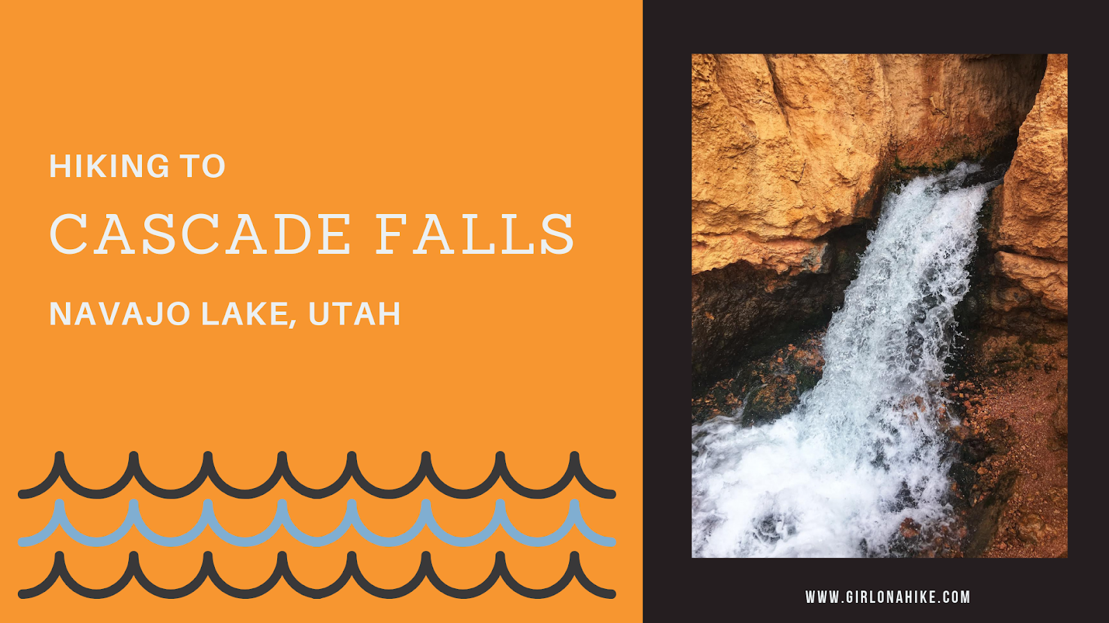 Hike to Cascade Falls, Navajo Lake Utah