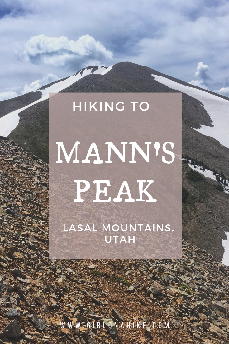 Hiking to Mann's Peak, LaSal Mountains, Hiking in Moab, Utah
