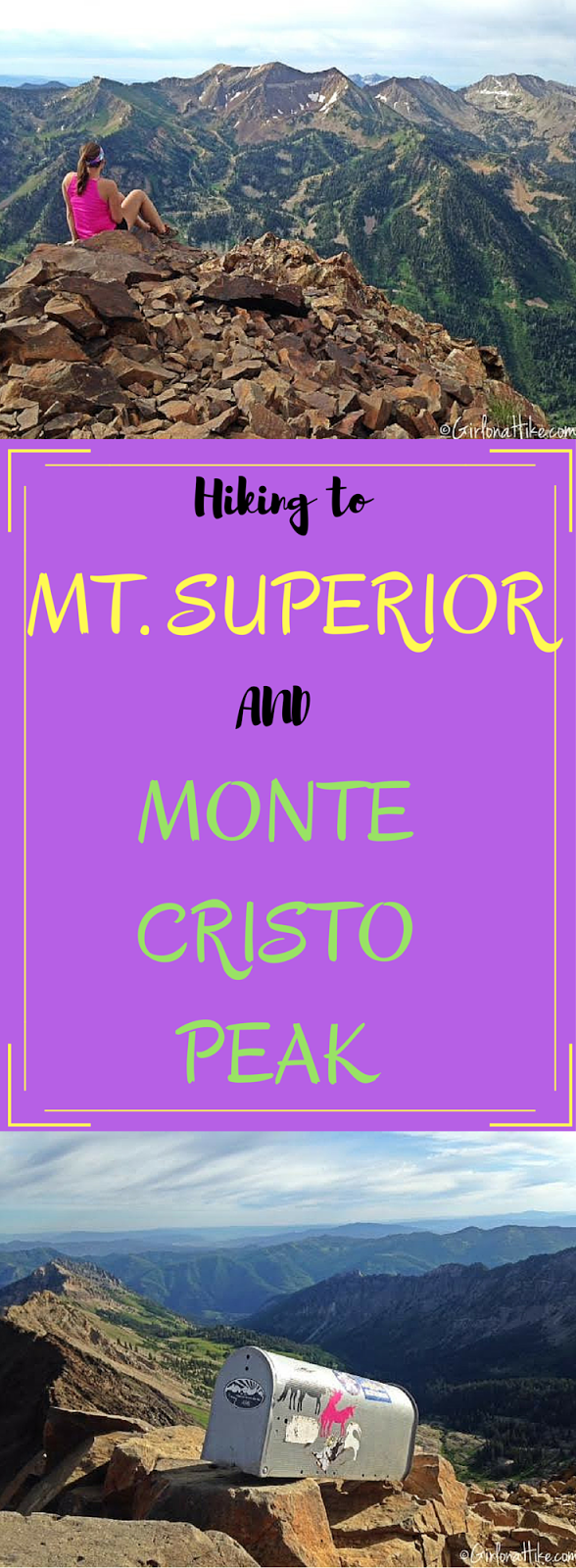 Hiking to Mt. Superior & Monte Cristo Peak