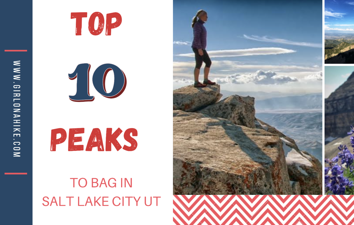 Top 10 Peaks to bag in Salt Lake City, UT