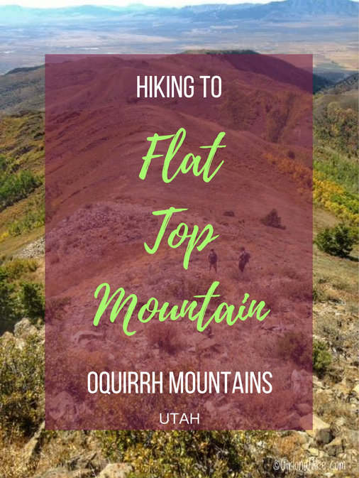 Hiking to Flat Top Mountain, Oquirrh Mountains