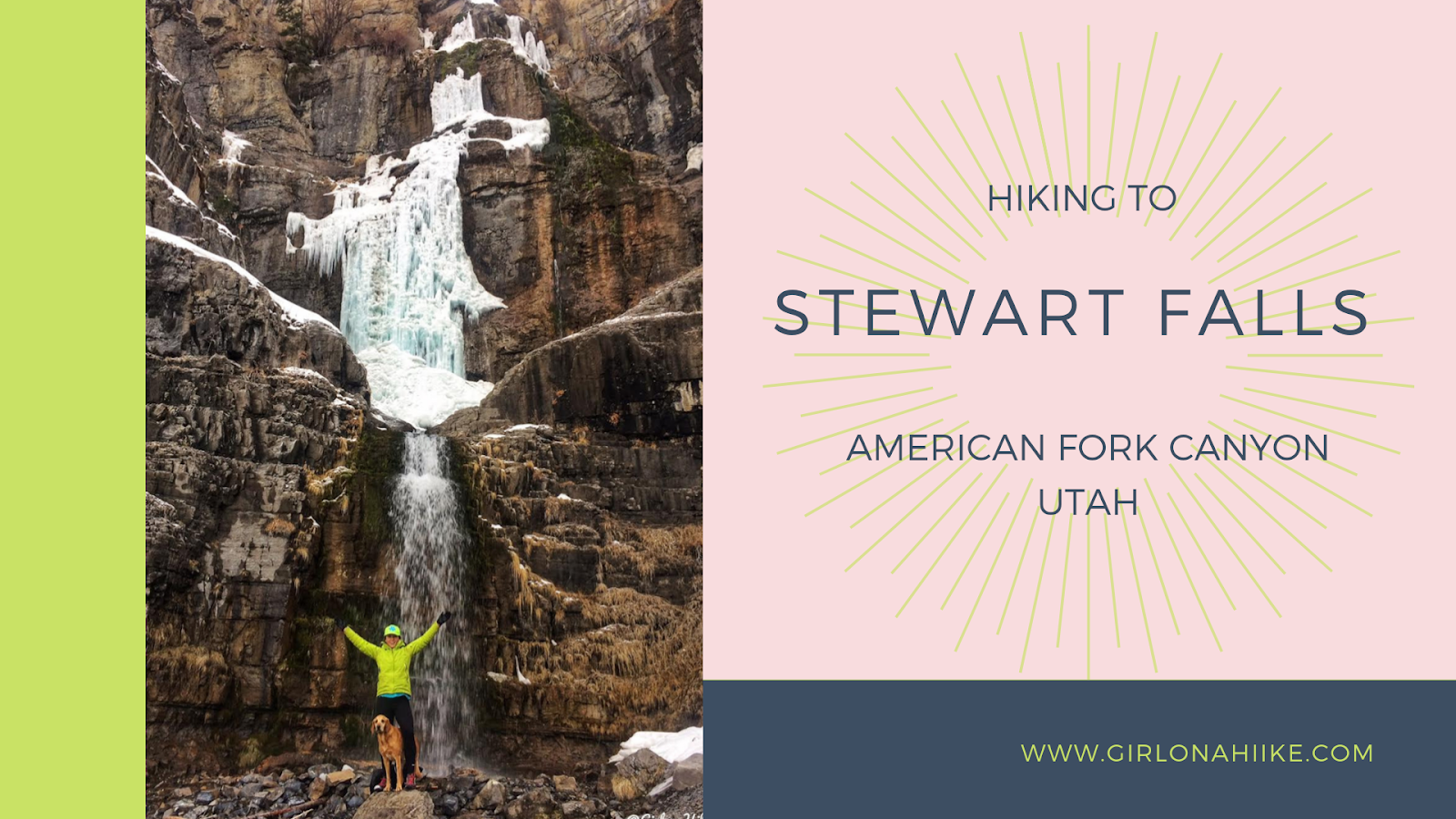 The Best Dog Friendly Waterfalls Hikes in Utah, Hike to Stewart Falls