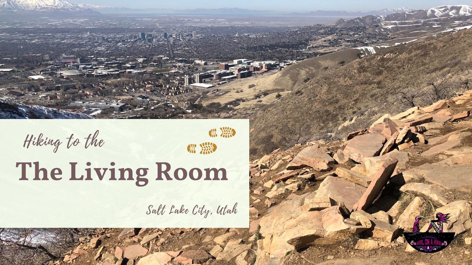 Hiking to The Living Room, Salt Lake City