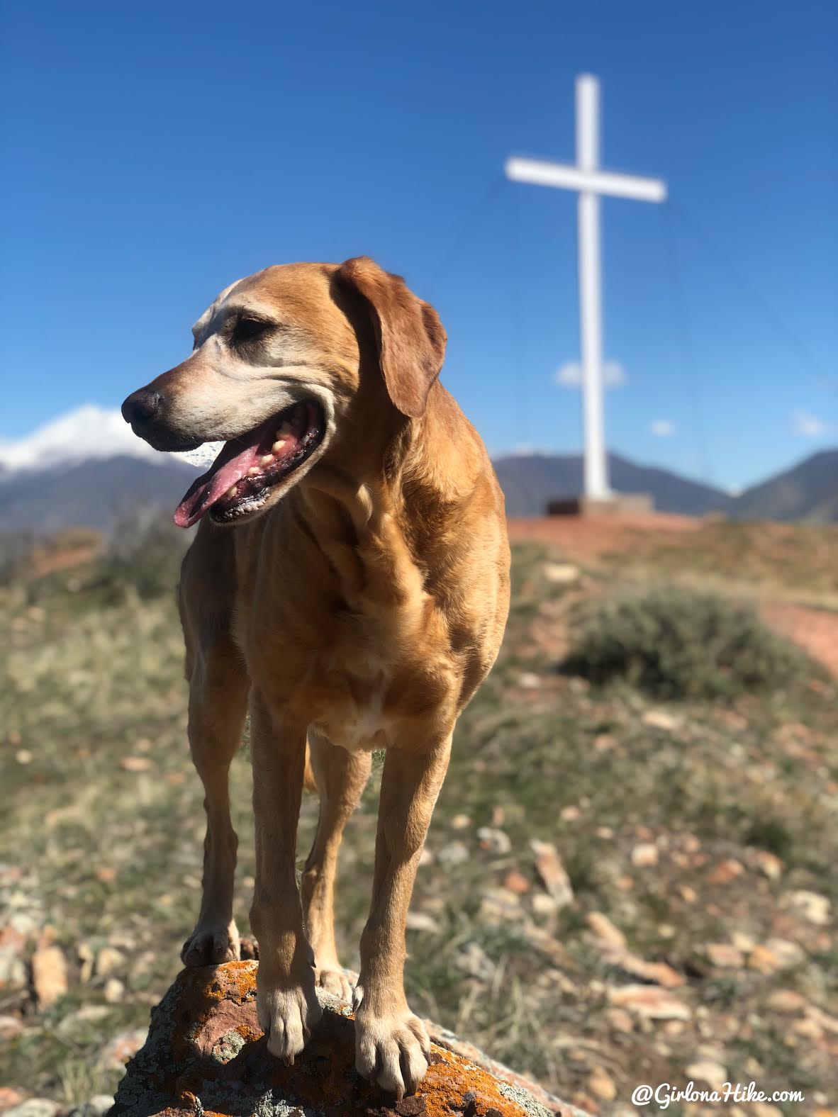 Hiking to the Spanish Fork Cross, Dominguez Hill Spanish Fork