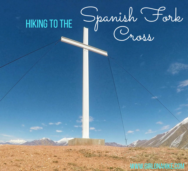 Hiking to the Spanish Fork Cross, Hiking in Utah with Dogs, Kid friendly hikes in SLC