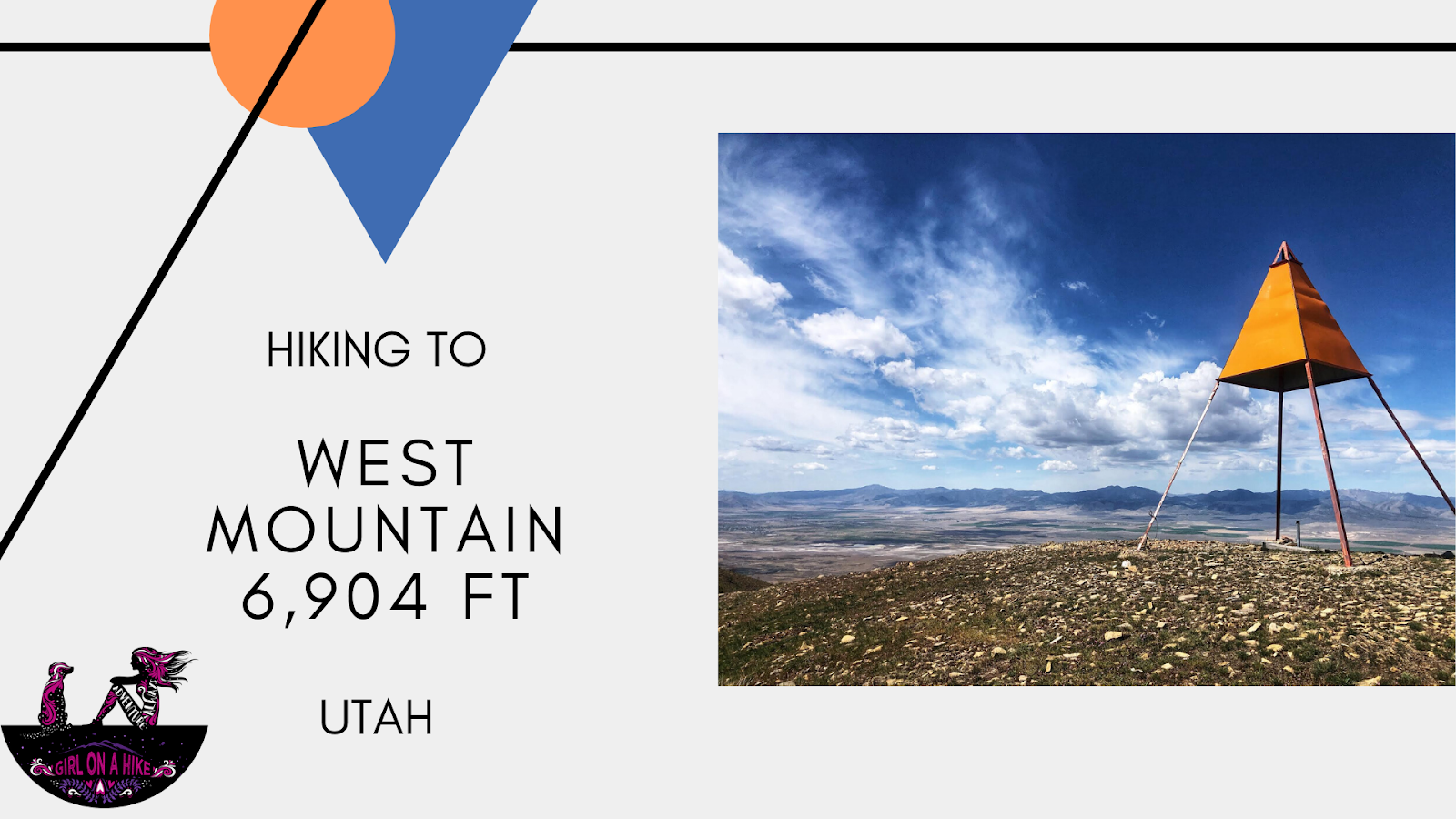 Hiking West Mountain (6,904 ft), Utah