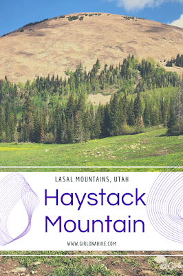 Hiking to Haystack Mountain, LaSal Mountains