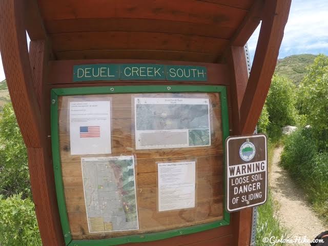 Hiking Deuel Creek in Centerville, Utah, Deuel Creek Waterfall, Hiking in Utah with Dogs, Hiking Centerville Canyon Utah