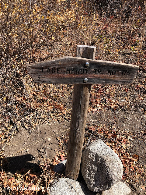 Hiking to Lake Hardy, Lone Peak Wilderness