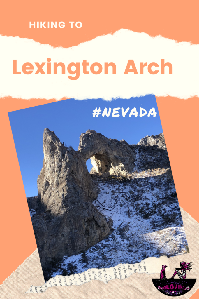 Hike to Lexington Arch, Nevada