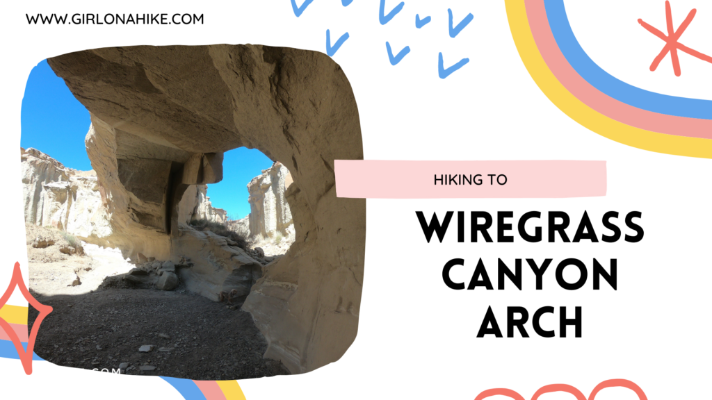 Hiking to Wiregrass Canyon Arch, Lake Powell
