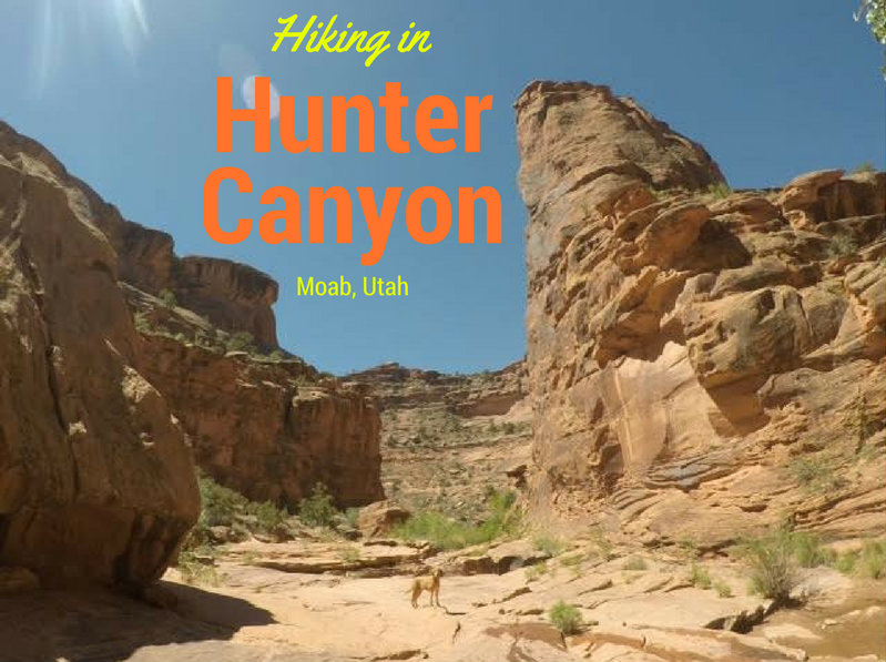 Hiking Hunter Canyon in Moab